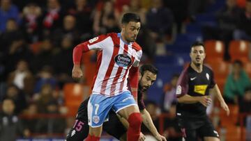 Cristian Herrera, a cuatro goles de entrar en la historia del Lugo