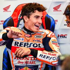 Márquez: “No esperaba poder hacer tantas vueltas”