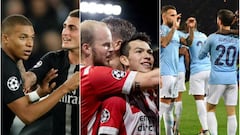 Los 10 equipos más goleadores en ligas top en lo que va de la temporada