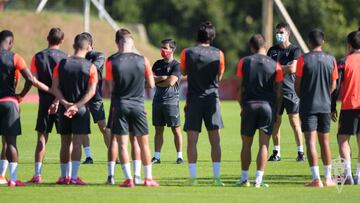 Gallego se reencuentra con una plantilla sin Babin, Manu y Djuka