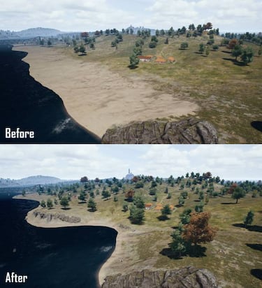 PUBG añade climatología dinámica y cambios en los mapas