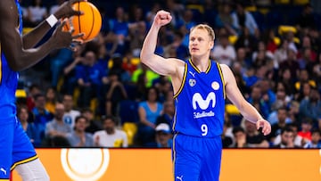 Sasu Salin, escolta del Movistar Estudiantes.