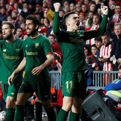 Yuri lleva al Athletic a la final
