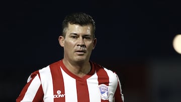 Ramon Ramirez of Guadalajara during the game Leyendas del America vs Leyendas del Guadalajara , at the Estadio Olimpico Benito Juarez, on October 23, 2021.
<br><br>
Ramon Ramirez de Guadalajara durante el partido Leyendas del America vs Leyendas del Guadalajara, en el Estadio Olimpico Benito Juarez, el 23 de Octubre de 2021.