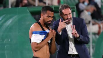 Vicente Moreno y Yangel Herrera.