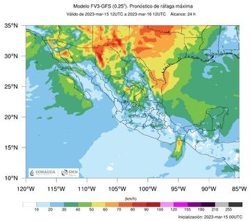 Clima en México 15 de marzo: últimas noticias del Frente Frío 40