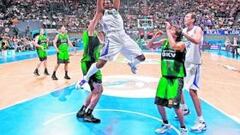 El Madrid frena el efecto Ricky y se mete en semis