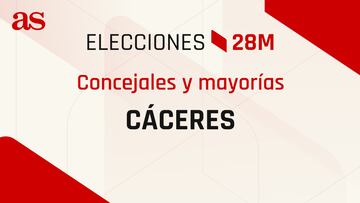 ¿Cuántos concejales se necesitan para tener mayoría en el Ayuntamiento de Cáceres y ser alcalde?