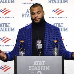 Dak Prescott pide disculpas tras apoyar agresiones a árbitros de la NFL