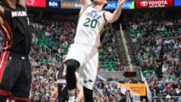 Hayward (34) fue demasiado para las piernas de los Heat