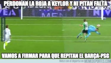 Los memes del Real Madrid-Betis: Keylor en el ojo del huracán