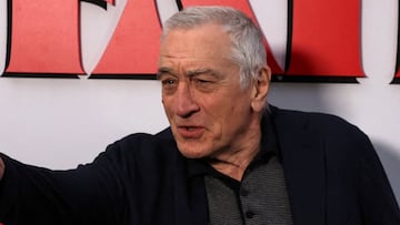 Robert De Niro arrives on the red carpet during the premiere of his film “About My Father” in New York City, U.S., May 9, 2023. REUTERS/Shannon Stapleton
