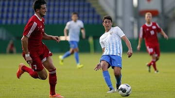 Pablo Fornals en el partido contra el Fortuna.