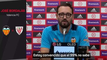 Bordalás ataca con una pregunta a los críticos de su estilo: "El 99% no sabe..."