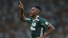 Un gol de Yerry Mina en el 95’ da la victoria a Palmeiras