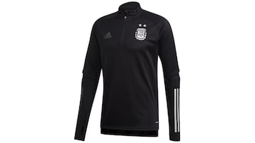 Sudadera Adidas de la selección de fútbol Argentina en color negro