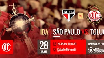 Sao Paulo vs Toluca (4-0): Resumen del partido y goles