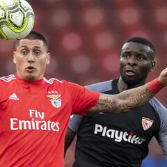 Castillo participó en gran remontada de Benfica ante el Dortmund