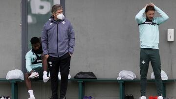 Pellegrini, junto a Joaquín.