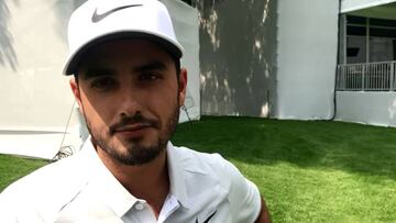 Abraham Ancer previo al World Golf Championship en México.