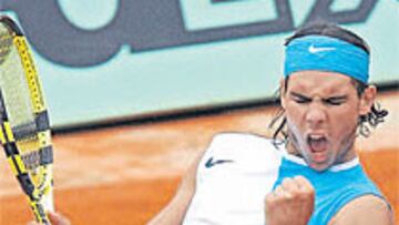 <b>CAMPEÓN. </b>Nadal nos tiene muy acostumbrados a ver este gesto.