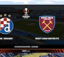 Resumen y goles del Dinamo Zagreb vs. West Ham del Grupo H de Europa League