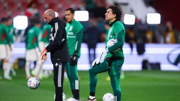 during the game Mexico (Mexican National Team) vs Iraq, friendly match of preparation prior to the start of the FIFA World Cup Qatar 2022, at Montilivi Municipal Stadium, on November 9, 2022.
<br><br>
durante el partido Mexico (Seleccion Nacional Mexicana) vs Irak,amistoso de preparacion previo al inicio de la Copa Mundial de la FIFA Qatar 2022, en el Estadio Municipal de Montilivi, el 9 de noviembre de 2022.