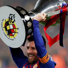 FC Barcelona three games away from securing the treble