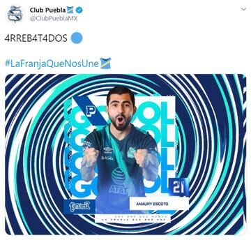 Estos son los mejores memes de la goleada de Puebla sobre Mazatlán