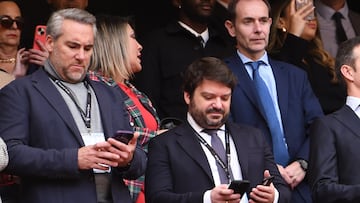 23/02/25 PARTIDO PRIMERA DIVISION
ATHLETIC DE BILBAO VALLADOLID
PALCO. LUIS GARCÍA BRAVO, NUEVO DIRECTOR GENERAL CORPORATIVO DEL REAL VALLADOLID, JUNTO A JORGE SANTIAGO, PORTAVOZ DE LA ENTIDAD BLANQUIVIOLETA