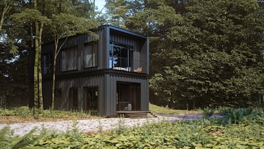 Están diseñados para ser extremadamente robustos, soportando cargas pesadas y condiciones adversas en el mar. Esto se traduce en una estructura residencial muy resistente a vientos fuertes y sismos.