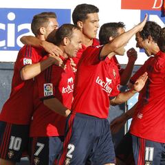 Osasuna se entrena bajo un sol abrasador