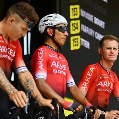 Arkéa-Samsic, feliz por la cohesión en torno a Nairo Quintana