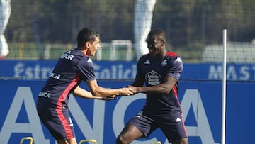 Entrenamiento Deportivo de La Coruña. Mfulu Villares
