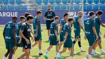 ENTRENAMIENTO DEL ESPANYOL EN PRETEMPORADA