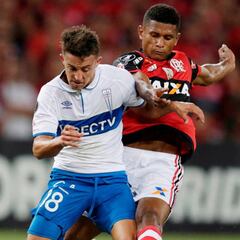 La sufrida derrota de la UC ante Flamengo en Brasil