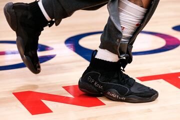 Zapatillas de Austin Rivers de los Houston Rockets. 