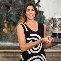 Muguruza: un irregular 2016 con Roland Garros en la cúspide