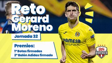 ¡¡COMPITE contra Gerard Moreno y GANA sus botas firmadas o un balón firmado!!