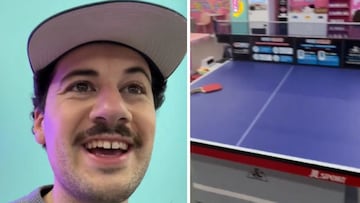 Lo que ha encontrado en Corea del Sur da idea de su fiebre por el ping-pong: “Es un planeta aparte”