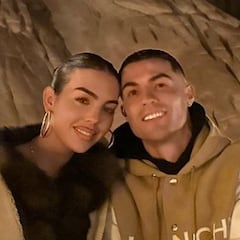 Las vacaciones de Cristiano Ronaldo y Georgina Rodríguez en medio de un oasis