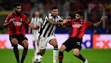 Una gran actuación del guardameta Nick Pope y la inoperancia del AC Milan le dieron un empate sin goles al Newcastle en duelo de la Champions League.