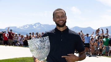 Though there was never any doubt, the Warriors star proved that he’s a sharpshooter on and off the basketball court and won a golf tournament to prove it.