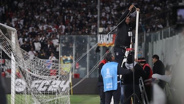 La insólita imagen en el estadio de Colo Colo que generó debate en las redes sociales