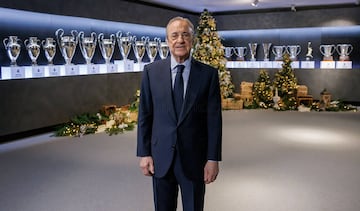 Florentino Pérez: “Ha sido un año emocionante para la gran familia madridista”