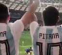 Estos hinchas fueron a la final del Mundial para animar... ¡al árbitro!