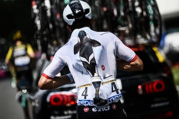 Michal Kwiatkowski del Team Sky. 