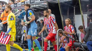 Simeone ya tiene su muro