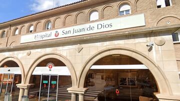 Hospital San Juan de Dios Zaragoza. Foto: Google Maps
