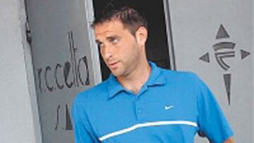 <b>EL AS DE LA JORNADA</B>. Nacho Franco se está convirtiendo en el héroe del Celta B.